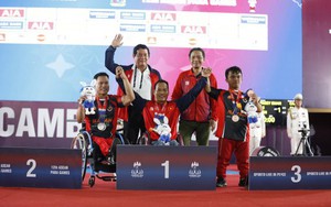 Đội tuyển cử tạ người khuyết tật Việt Nam tỏa sáng tại ASEAN Para Games