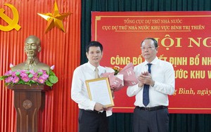 Ông Lê Quang Thành giữ chức Cục trưởng Cục Dự trữ Nhà nước khu vực Bình Trị Thiên