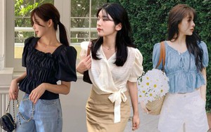 4 kiểu áo blouse tôn dáng nên mua trong dịp hè