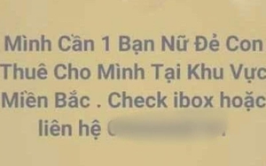 Nhận "đẻ thuê" bằng hình thức quan hệ trực tiếp, người phụ nữ tố bị "đối tác" quỵt tiền