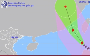 Bão Doksuri giảm cấp, tâm bão trên vùng biển phía Tây Bắc đảo Luzon