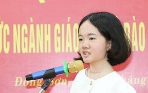 Tuyển dụng đặc cách cô giáo không tay ở xứ Thanh