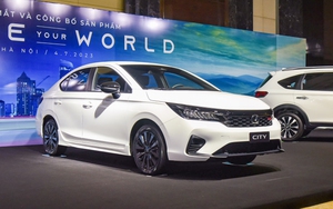 Honda City 2023 ra mắt Việt Nam: Giá từ 559 triệu, thêm nhiều trang bị, thu phí 1,2 triệu/năm cho một dịch vụ đặc biệt