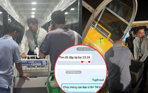 Bị delay 23 phút nhưng 159 hành khách vẫn vui vẻ đợi: Bởi có 1 trái tim đang "chạy đua" gieo mầm sự sống mới