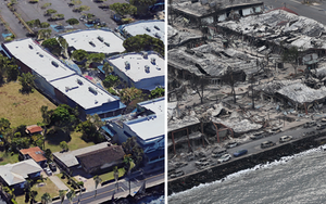 Cảnh tượng khó tin trước và sau "thảm họa thiên nhiên tồi tệ nhất lịch sử" khiến 67 người thiệt mạng tại Hawaii
