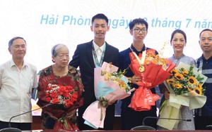 Anh em ruột cùng đoạt huy chương vàng Toán quốc tế