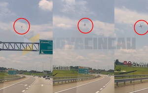 Nhân chứng kể lại giây phút chiếc máy bay giá 2 triệu USD lao xuống đường cao tốc ở Malaysia: Tôi muốn bật khóc khi nhìn thấy có người kẹt trong "biển lửa"