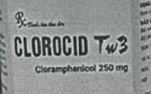 Cảnh báo thuốc giả Clorocid TW3, Tetracyclin TW3