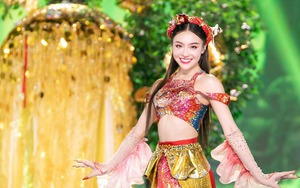 Cô gái gây sốt khi hóa nàng Tấm trong đêm thi Trang phục Văn hoá dân tộc Miss Grand Vietnam 2023 là ai?