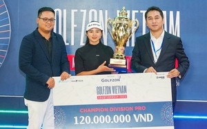 Hana Kang vô địch giải golf chuyên nghiệp trong nhà 2023, nhận 120 triệu tiền thưởng