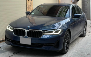 BMW 520i chạy lướt bán lại chưa đến 1,8 tỷ đồng, rẻ hơn 3-Series ‘đập hộp’: Nội thất như xe mới