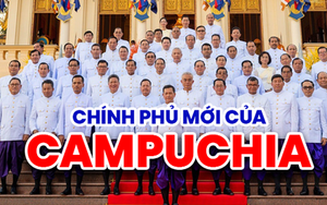 Infographic: Chính phủ mới của Campuchia