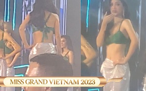 Cô gái đáng thương nhất đêm Chung kết Miss Grand Vietnam: Nghe nhầm tên lọt Top 20, ngậm ngùi quay về chỗ cũ