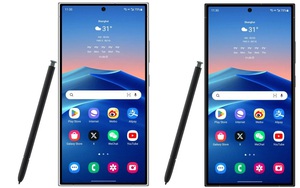 Hình ảnh kết xuất minh họa sự khác biệt tiềm ẩn giữa Galaxy S24 Ultra và iPhone 15 Ultra