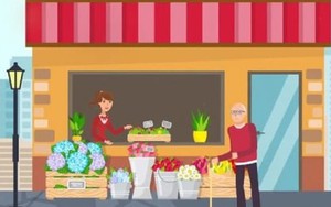 Đố bạn: Làm sao để biết vị khách hàng bị điếc muốn mua hoa gì?