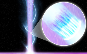 Một siêu lỗ đen đang bắn thẳng chùm tia năng lượng cao về phía Trái Đất