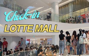Đổ xô đến trung tâm thương mại Lotte Mall Hồ Tây, hàng loạt du khách hụt hẫng: “Không đi thì tiếc, đi rồi vẫn tiếc!”