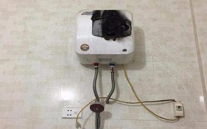 Vừa bật bình nóng lạnh chuẩn bị sử dụng, tai nạn ập đến khiến cô gái và một người khác bị thương
