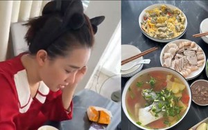 Vợ Hồ Tấn Tài lộ nhan sắc khi ở nhà, trổ tài vào bếp nấu ăn khiến chồng bất ngờ