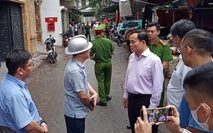 Phó Thủ tướng họp khẩn cùng TP Hà Nội về vụ cháy chung cư mini