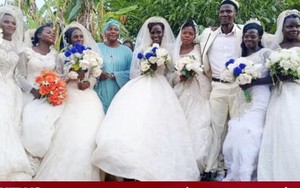 Người đàn ông cưới 7 vợ cùng một ngày, trong đó có 2 chị em ruột