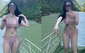 Hà Giang cấm mặc bikini trên tàu, thuyền du lịch sông Nho Quế