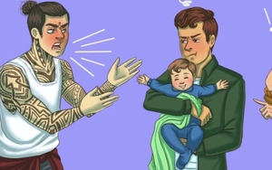 Theo bạn, ai mới là bố của đứa trẻ này?