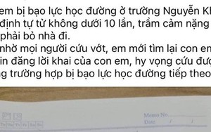 Vụ phụ huynh tố con bị "bạo lực học đường": Đâu là sự thật?