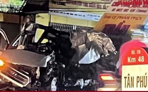 Xe khách và ô tô 16 chỗ tông nhau ở Đồng Nai: Hai nạn nhân bị thương nặng