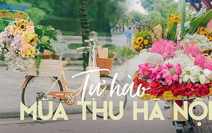 Gánh hoa đặc trưng của Thủ đô năm nay phủ sóng mọi miền, những người kinh doanh thức thời từ trend này nói một điều khiến người Hà Nội tự hào