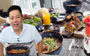 Phản ứng của Khoa Pug khi ăn "tô phở chọc trời" giá 1 triệu tại Landmark 81