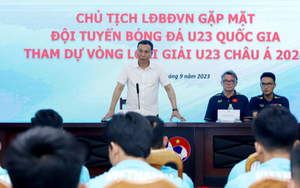 Chủ tịch VFF muốn U23 Việt Nam lọt vào VCK U23 châu Á 2024