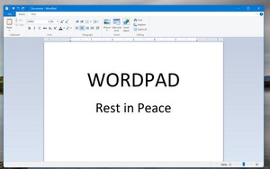 Sau 28 năm phục vụ, Microsoft sẽ khai tử WordPad