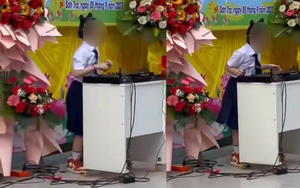 Nhà trường phản hồi về clip bé gái trổ tài DJ trong ngày khai giảng