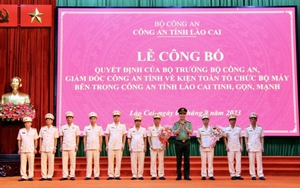 Bộ Công an sắp xếp, điều động, bổ nhiệm hàng trăm lãnh đạo công an nhiều tỉnh, thành