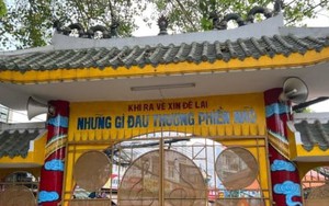 Chùa Nghệ sĩ 'thay áo mới’, xin người viếng thăm để lại đau thương phiền não