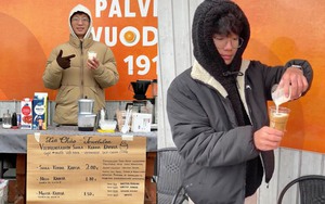 Cà phê muối Việt Nam xuất hiện ở Phần Lan: Ngày cao điểm kiếm tiền triệu, bất ngờ danh tính chủ quán