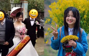 Xuất hiện hình ảnh được cho là "Phúng Phính" Hà Giang đã lên xe hoa