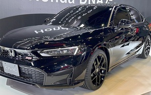 Honda Civic RS 2024 lộ diện chính thức: Mặt trước hầm hố như Type R, có thể mạnh hơn 200 mã lực, cạnh tranh Elantra N Line