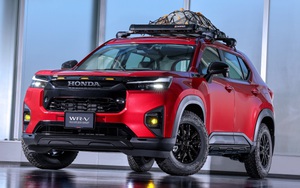 Honda WR-V bản độ chính hãng cho người thích phượt bằng SUV nhỏ: Lốp bự, cản hầm hố, giá nóc chở thêm được nhiều đồ