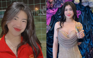 Tiền vệ Thanh Nhã lần đầu mặc váy hở bạo, phong cách cực sexy khác hẳn ngày thường