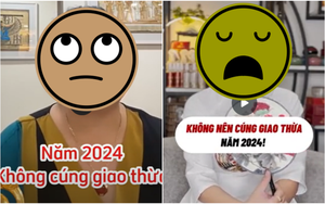 "Tết 2024 không nên cúng Giao thừa vì ngày xấu", quan điểm gây tranh cãi trên MXH và sự thật không phải ai cũng biết