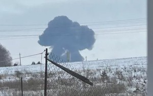Video máy bay chở 65 tù binh Ukraine rơi ở Belgorod