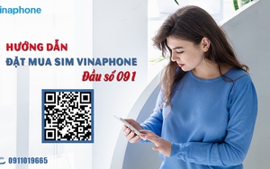 Cách đặt mua trực tuyến sim VinaPhone trả sau đầu số 091
