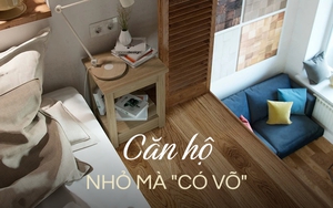 Chỉ một căn hộ nhỏ 15m² có gác lửng xinh xinh thế này cũng đủ làm bạn thích mê