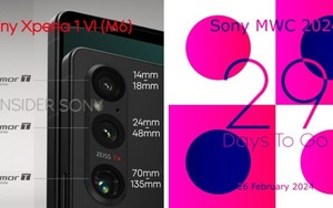 Rò rỉ thông số camera sau của Sony Xperia 1 VI