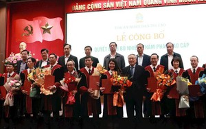 Chủ tịch nước bổ nhiệm 16 Thẩm phán cao cấp