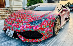 Lamborghini Huracan 'bắt trend' con công của dân chơi Bạc Liêu