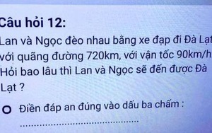 Lại thêm bài toán tiểu học khiến dân tình khóc giùm đôi chân của Lan: Đạp xe 720km, chở Ngọc lên Đà Lạt