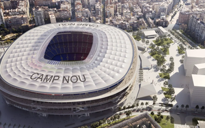 Lộ diện hình ảnh tuyệt đẹp bộ mặt mới sân Nou Camp 1,25 tỉ bảng